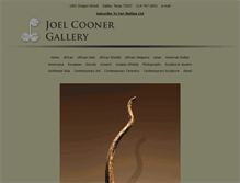 Tablet Screenshot of joelcooner.com